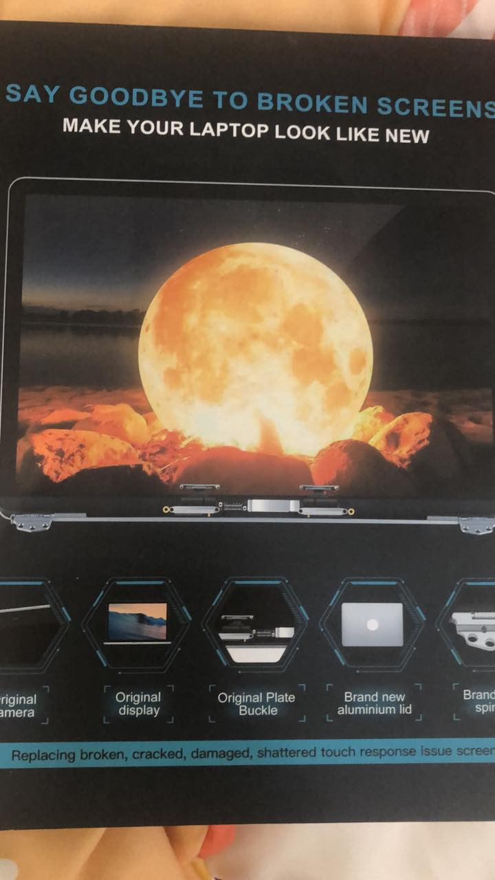 السلام عليكم
شاشة ماك برو جديدة 
نوع A2338
بالباكيت
١٠٠ الف
للحجز ***********
