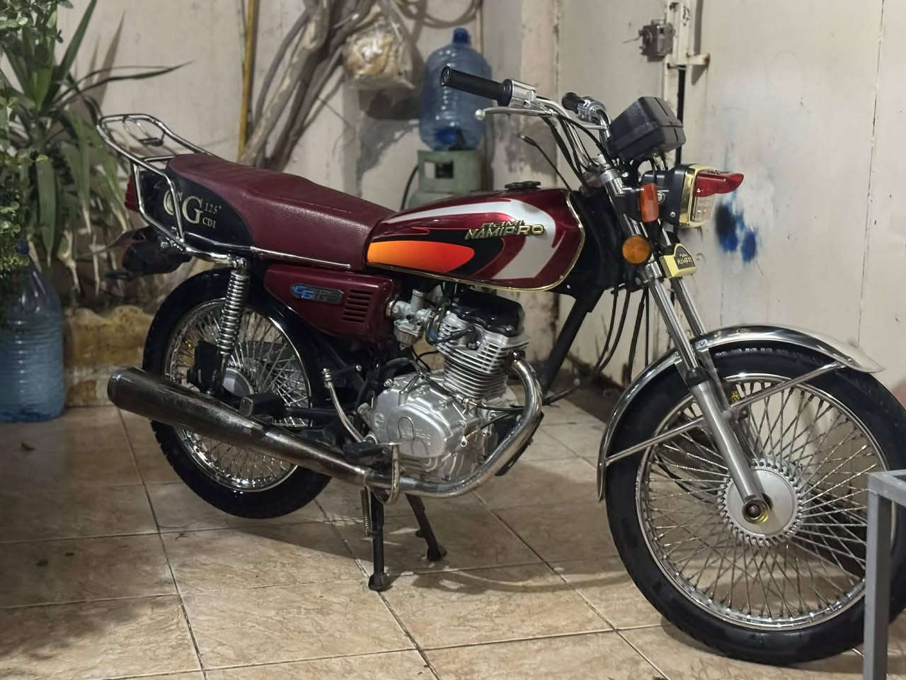 سلام عليكم ماطور نامي برو اربعه كير موديل 2023  بدون عيب مكينه ممفتوح كلشي شغال بيها السعر 550 وبي مجال بسيط عنوان خانقين ***********
