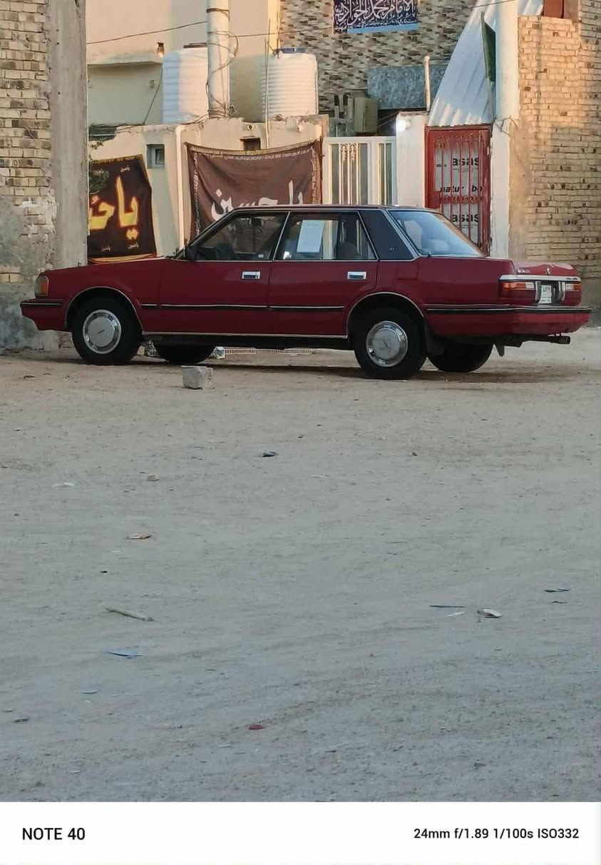 سلام عليكم سوبر كراون للبيع موديل ١٩٨٤ سياره بلادي لاضربه لا صبغ مكينه وكير بلاد خير من الله دواخل حلوه تخم تاير جديد رقم بغداد انكليزي مكان السياره نجف السعر 57 وبيه مجال رقم الهاتف ‏‪0780 590 8321‬‏
