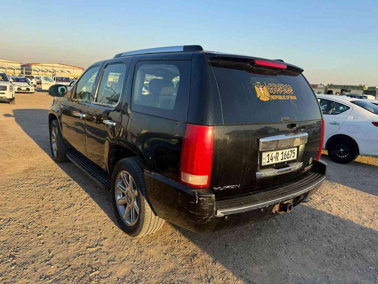 السلام عليكم للبيع يوكن  رقم بصره بسمي تحويل ثاني يوم موديل 2007 معلايه 13  فول مواصفات سياره تخم تاير جديد كير ومكينه بل  جيس تبريد ثلج سياره نضيفه خير من الله  145 وبيه مجال العنوان البصرة‪‏‪‏‪***********
