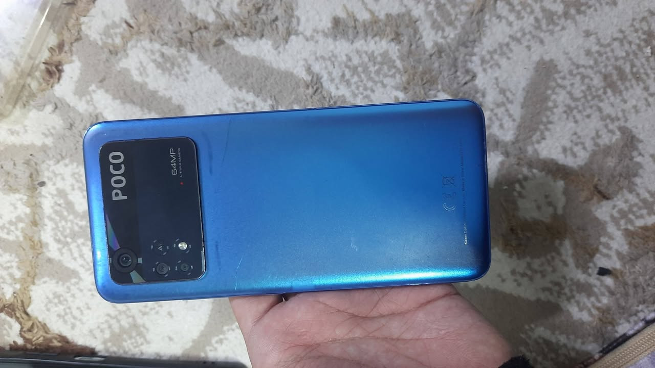 بوكو m 4 برو
الذاكرة 256
الرام 8 
شاشة 90 هرتز 
الجهاز شغال شرط بدون خلل نضافة بل صور موضح السعر 80 شراي راسلني او اتصل ***********
