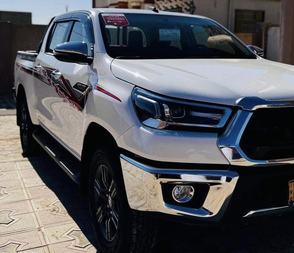 بيع مستعجل جداااا 

تويوتا هيلوكس 2024 خليجي 

مواصفات فول 1/1 

HILUX SRS 2024

ماشية 10 الاف 

السيارة ع وضع الشركة جديدة كلش كفالة عامة من كلشي  شرط الفحص وبعدهة بالنايلون وريحة الشركة  

الشراي يتصل وبالخدمة 

‭***********‬

‭***********‬
