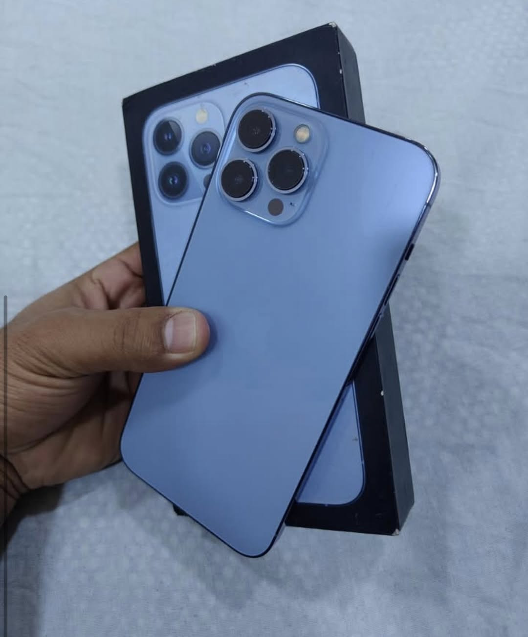 ايفون 13برو ماكس البطارية 98 نموذج m مكاني بابل الحلة ***********  السعر 600 وبي مجال
