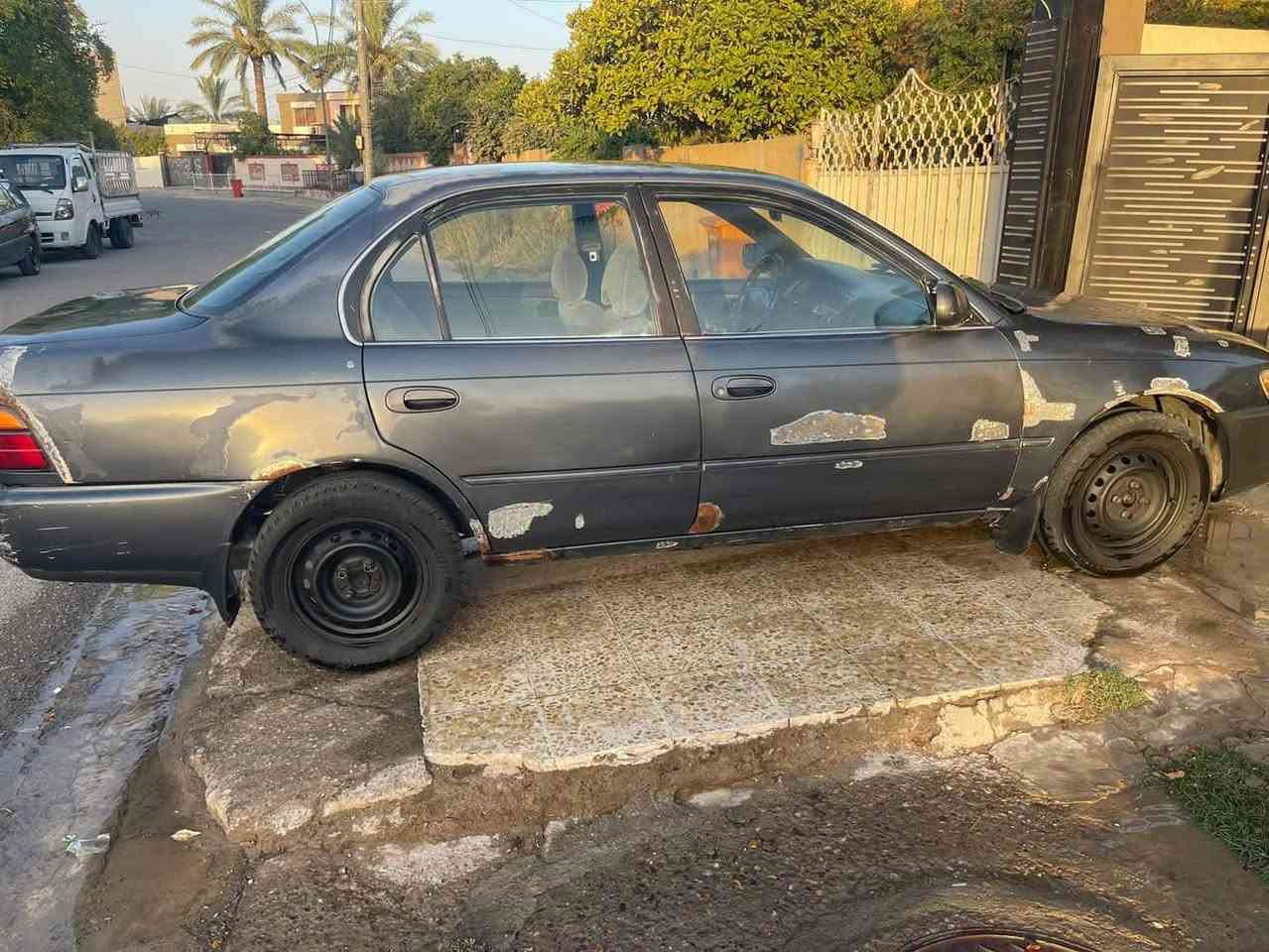 للبيع فقط بدون مراوس بدون اقساط
كورلا موديل 92 رقم كركوك مشروع وطني
جام كهرباء 
كير اوتماتيك 
مرايات جانبيه كهرباء 
داخليها كلش جديد 
تبريد شغال 
محرك كير اطارات دومشمه كلها جديده 
السياره مسمكره كامل يعني تحتاج صبغ فقط
سعر36


**إذا كنت صاحب هذا الإعلان وتريد حذفه لأي سبب، رجاءا أرسل رسالة إلى الدعم الفني**