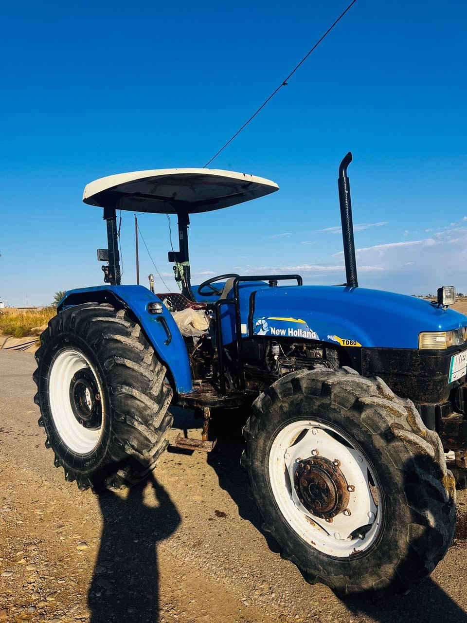 السلام عليكم . انيوهولند TD80 موديل2012 مكفوله كفالة عامة.... مكينه خير من الله مال جناي . حرة  تحويل .
مكاني ديالى المقدادية 
الاستفسار اكثر  اتصل على الرقم  ***********
@إشارة
