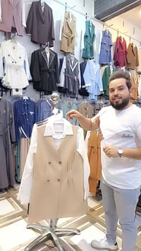 قميص نسائي • نزاكه • مقاسات ٣٨-٤٨