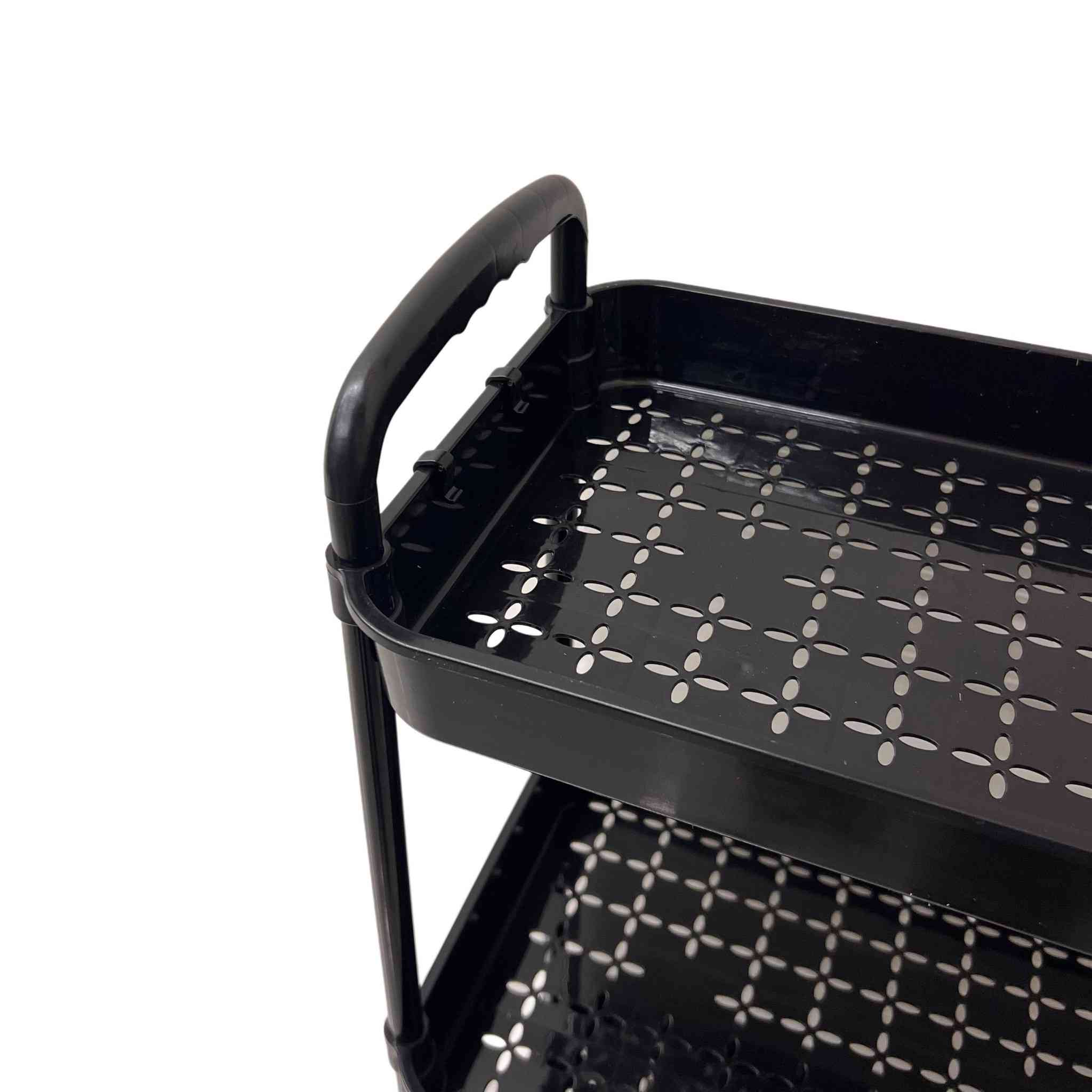 عربة تخزين متعددة الطبقات بعجلات – لون أسود
• عربة تخزين عملية متعددة الطبقات، مناسبة لتنظيم المطبخ أو أي مساحة منزلية بسهولة.
• تصميم بأربع طبقات لتخزين الخضروات، الفواكه، والمواد المختلفة بشكل مرتب.
• مزودة بعجلات سفلية لسهولة التحريك والتنقل.
• تحتوي على خطافات جانبية لتعليق الأدوات الصغيرة.
• هيكل مفتوح يسهل الوصول إلى المحتويات من جميع الجهات.
• لون أسود أنيق يناسب مختلف الديكورات.
• نوع المنتج: عربة تخزين متعددة الطبقات
• عدد الطبقات: 4 طبقات
• مزودة بعجلات: نعم
• تحتوي على خطافات جانبية: نعم
• الابعاد: 97*38*26 سم
محتويات العلبة:
• قواعد الطبقات
• أنابيب/أعمدة التثبيت
• مقابض علوية
• عجلات سفلية
• خطافات جانبية
• ملحقات التثبيت


**إذا كنت صاحب هذا الإعلان وتريد حذفه لأي سبب، رجاءا أرسل رسالة إلى الدعم الفني**