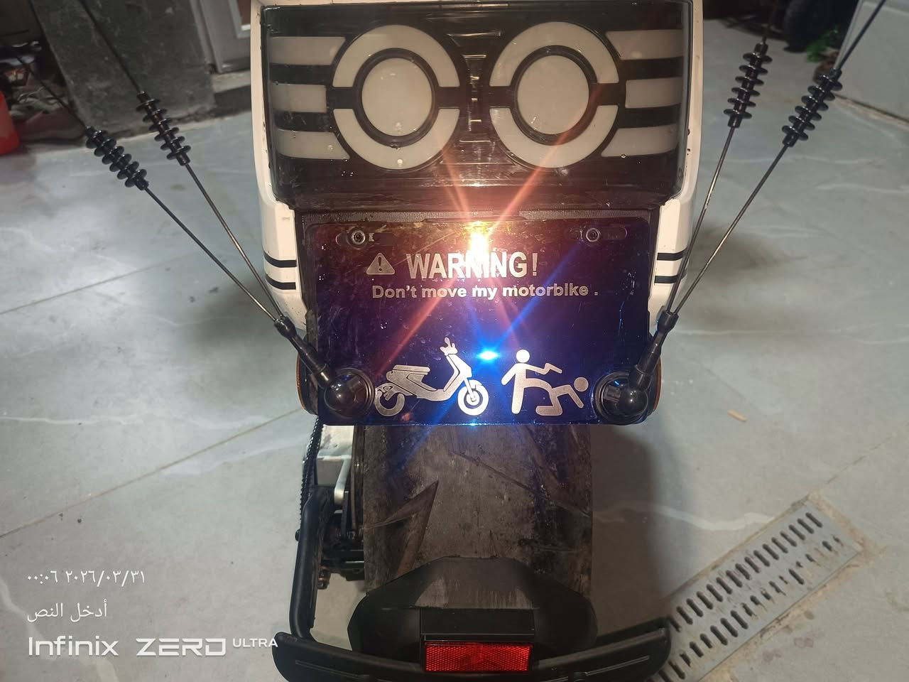 السلام عليكم 

متوفر دراجه (كاسحه)
المواصفات:
ملف 5.500
بطاريات🔋 6مسطره  البطاريه الوحد 35امبير 72فولت⚡ 
جكات تصعد ⬆️ وتنزل ⬇️ بالريمون 📲
الدراجه رزنه بمعنى الكلمه 
الملف منفصل✨ عن الويل يعني الويل وحد والملف وحد 
 
الملحقات او التزويد :
مصدات يد ام النشره 💫
استان موبايل 📲
دبل ارايل 🤩
قاعده رقم 💯
شواحد ⚡(اثنين) وحده ابلاديه مالتهة والثانيه شحن سريع ام الشاشه 
اناره  360درجه بالون الأحمر 🔴
دبل سويج 🔑وبصمه📲 وتحتوي على بطاقه nfc
والدراجه اني ما احجي عن نضافتهة هيه تسولف 
ابحث عن المواصفات وحتشوفهن 

(واسف على الاطاله)
الرقم:***********متوفر واتساب ورقم
