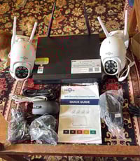 نظام Hiseeu • ٢ كامرات واي فاي • هارد ١ تيرا