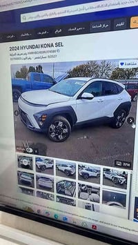 للبيع هونداي كونا ٢٠٢٤ وارد امريكي  فول مواصفات عدا الفتحة   الحادث مر...