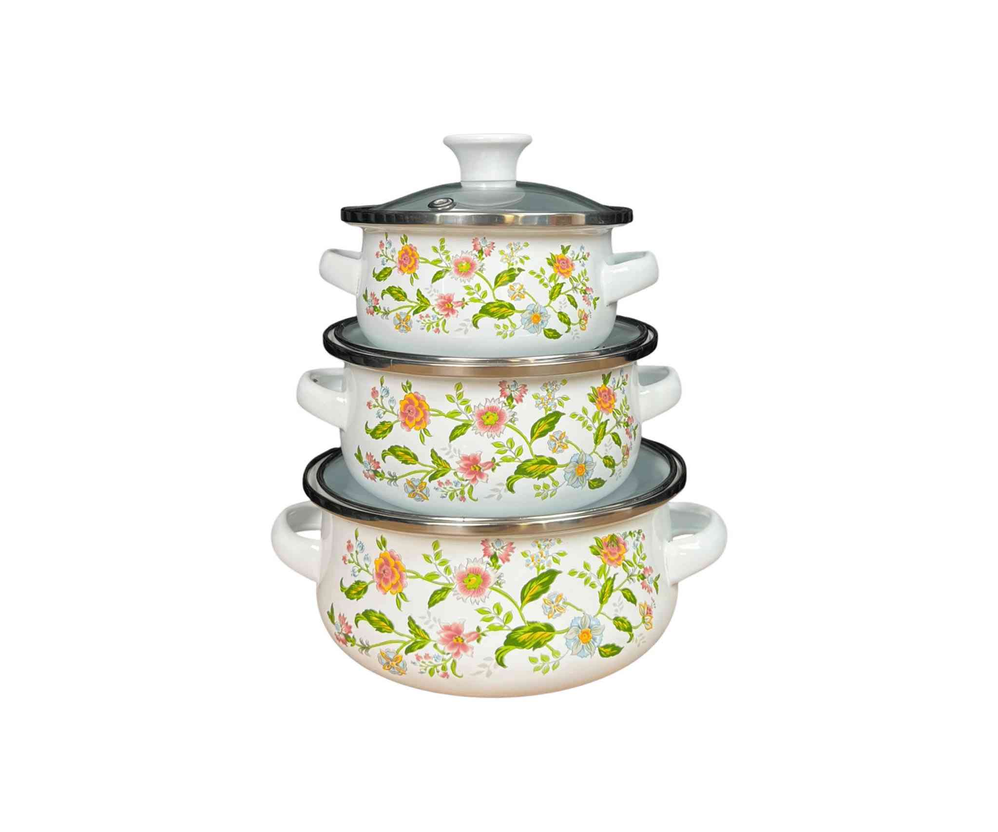 سيت قدور مينا ثلاثي صغير بغطاء زجاج – نقش ورد ملون
الاستخدامات 
السعر 19 ألف 
توصيل كافة المحافضات


**إذا كنت صاحب هذا الإعلان وتريد حذفه لأي سبب، رجاءا أرسل رسالة إلى الدعم الفني**