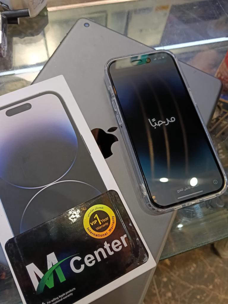 ايفون 14 برو
ذاكرة ( 512)

بطارية 97

(دبل سيم ZA ) 

الجهاز كلش نضيف وكامل ملحقات ولجهاز يجي اعلى مواصفات بل 14 ولون الاسود الفحمي وما مبدل بي اي شي وشرط الضمان ولفحص

السعر خاص او ***********

مكاني موصل
