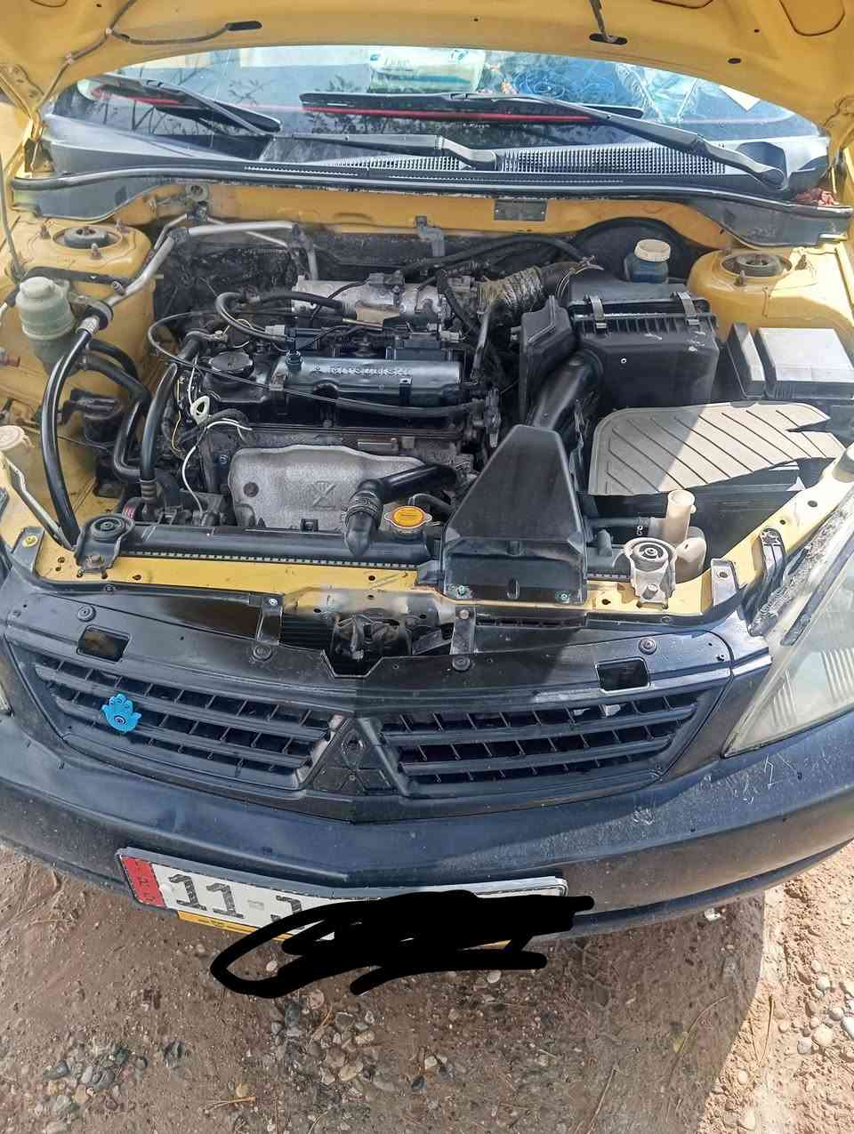 لانسر موديل 9 مصفرة هيئة وغرامات سيارة حلوة وبعد احلاى من صورة مكينة 1500 قبغ اسود  جديدة ضربة بالصندوك بس ما واصلة جامرلوغات مو قوية مصبوغ عام اثر جراد غير شي ماكو
الي يريد يتصل ***********
