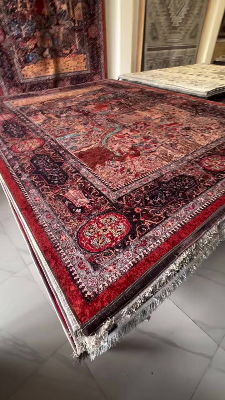 في روائع المنزل للمفروشات يندمج الذوق الرفيع مع التصاميم الحديثة ⚡️❤️
أحدث المفروشات الموجودة حصرياً في تركيا نوفرها الكم بأجمل الموديلات😍

موديلات تركية حديثة من ماركة بريلانت التركية 
توفرت بكافه القياسات 
400*300 
350*250 
300*200 
300*500
300*600
 150*230 بيضوي
100*150 بيضوي
الظهر جلد أصلي مانع انزلاق ثابت غير قابل للتزحلق 
والوجه مخمل ملمس حرير كوالتي جداً عالي 
ضمان الغسل 3 سنوات ⚡️✅

التوصيل لكافة محافظات العراق
للحجز والاستفسار اكثر مراسلة الصفحة ✅ #***********  @llmfrwsht_rwylmnzl
