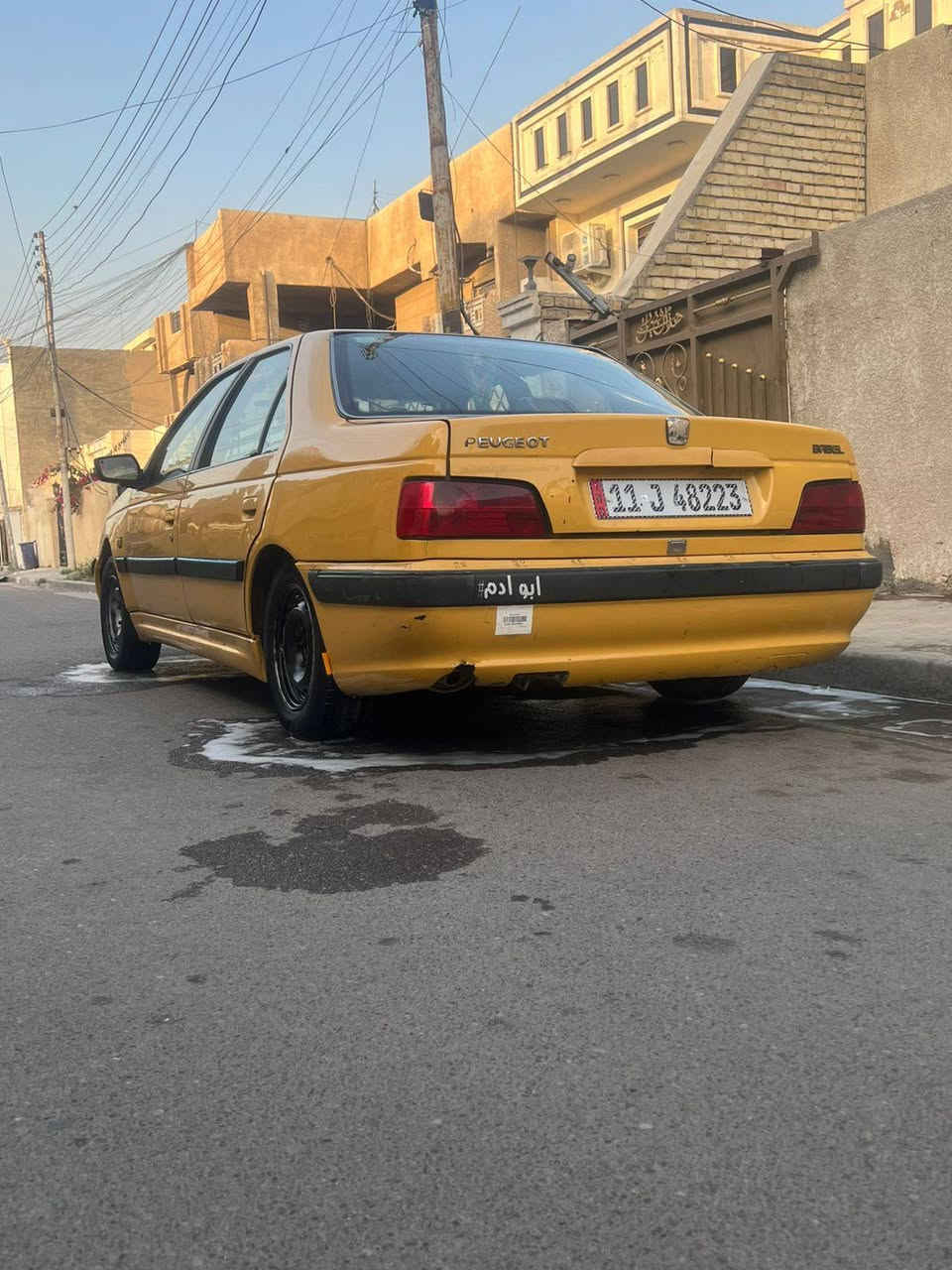 سلام وعليكم بيجو بارص مديل ٢٠١٥ ب اسمي رقم انكليزي جاهزه من كلشي تدفئه تبريد صدر دوشمه
سستم صوت سنتر لوك كهربائيات كلهه جاهزه كبل للشارع 
مكاني-بغداد-البياع-تقاطع-درويش 
رقمي ***********
السعر ٣٨وبيهه مجال للشراي
ملاحضه بيهه ٣قطع صبغ
