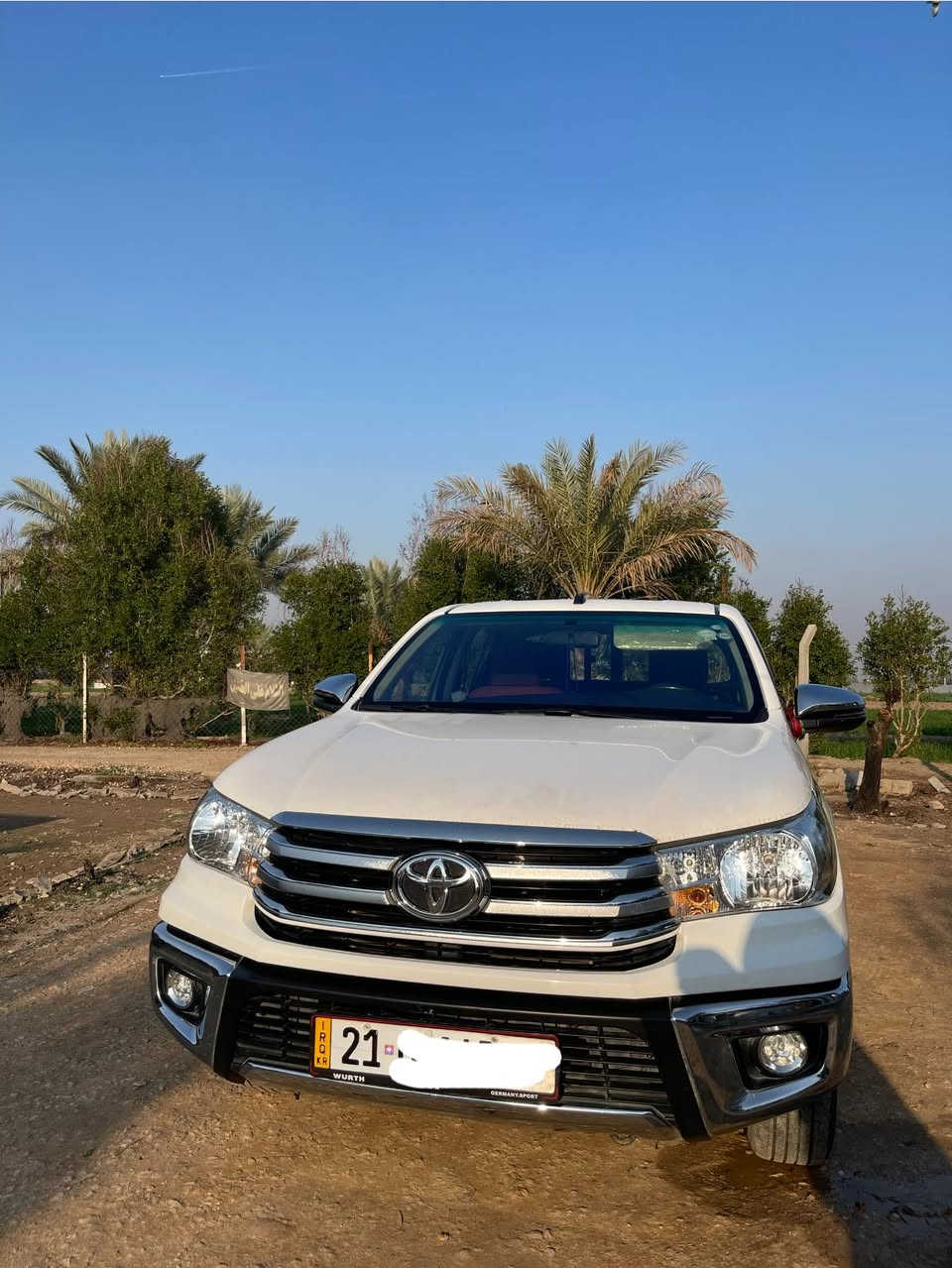 هايلوكس خليجي 2020    بيك اب 
سياره جديده ع وضع الشركه.  
فول موصفات
ماشيه ٦٥كم الف 
تبريد قطعتين امامي وخلفي 
تبريد بالكشنات
كامرا خلفيه 
شاشه  كبيره 
تخم تايرات جديد 
اشاير بالمري 
حساسات خلفيه 
دشبول صاج  خشبي اصلي من الشركه
داخل لونين

سياره رقم  سليمانيه/ تحويل مباشر  
مكان السياره / بابل 
للتواصل:
 ***********
