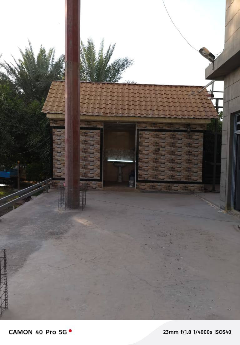 ياالله مزرعه مساحتها 1600م علئ طريق ياحسين كربلاء بغداد قبل جسر المسيب مقابيل منتزه الارجوان تبعد عن الشارع العام 80م جنس الارض طابو زراعي سند ٢٥ تحويل مباشر مشجره كل انواع الاشجار مثمره مع بناء 150م
الاستفسار :🏡 الاتصال علئ الارقام ⬇️
*********** 📲اتصال
*********** 🟩وتساب 
جاهزون لعرض كافه العقارات
