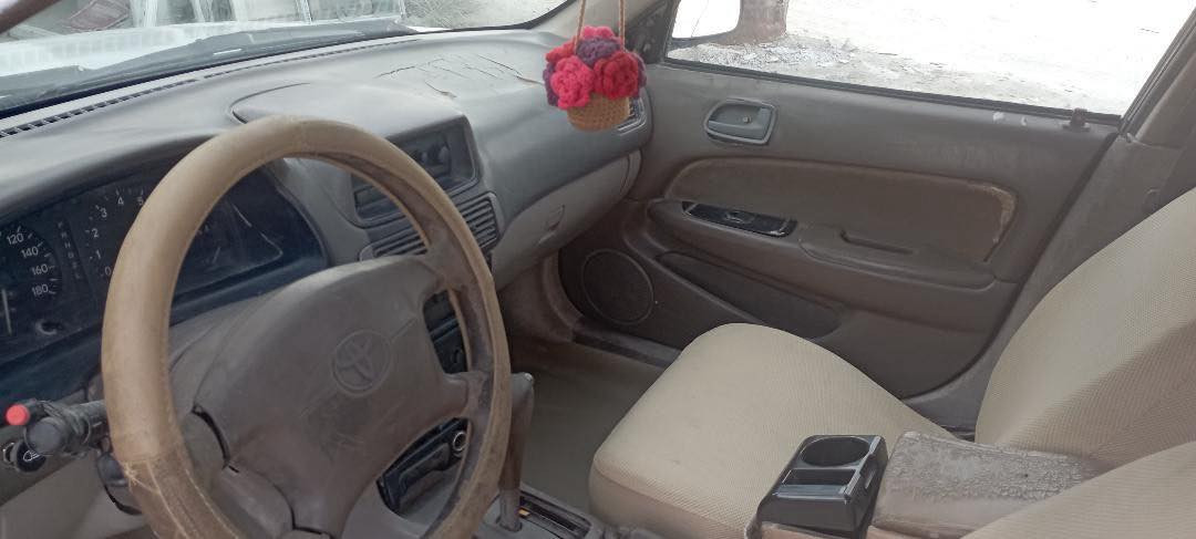 كورلا ٩٥ رقم الماني نجف شرط التحويل ما بيها حادث قوي مصبوغة جمالية كير ومحرك شغالات بس الحدادية بيها نواقص بسيطة مكانها الحله نادر سعرها ٢٧ وبيها مجال بسيط للاستفسار ***********
