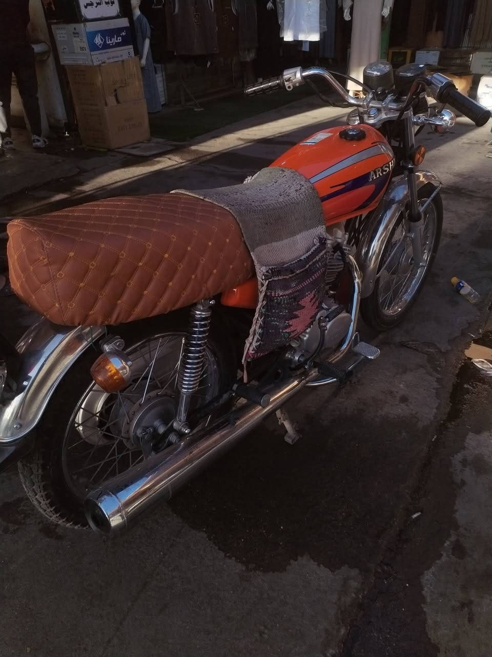 سلام عليكم دراجه ارشه متيازي مديل 2025اوراق اصولي دراجه احلى منصوره سعر 650وبيها مجال مكاني كربلاء حي لحر ***********
