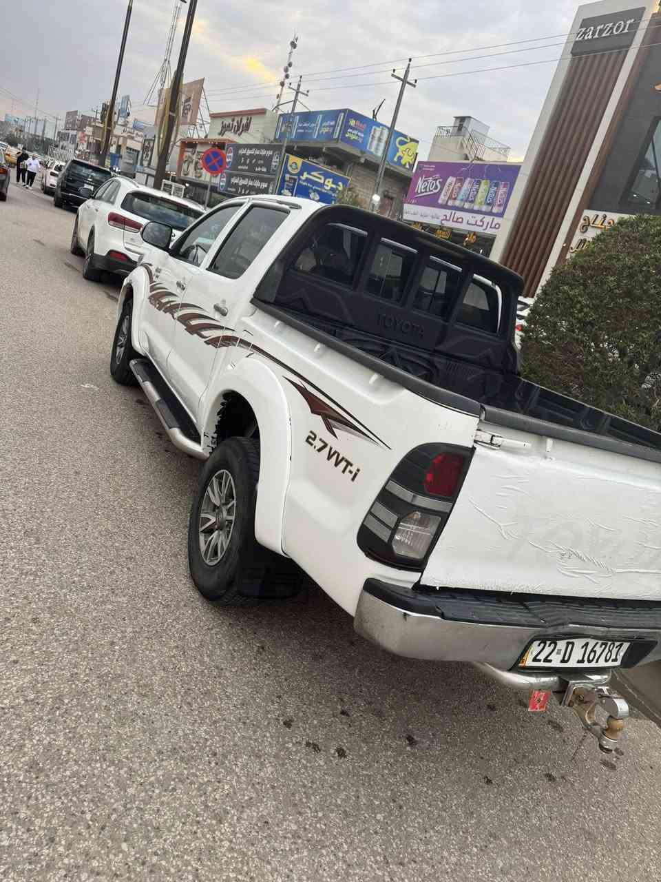 تيوتا فور ويل 2012 گير اوتماتيك رقم اربيل بيها صبغ سونار منشور ابيعلك صبغ عام السعر160وبيها مجال
مكان رمادي***********
