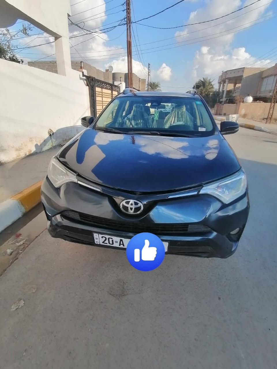 يالله اسلام عليكم راف فور 2018 فول مواصفات سياره جديده بيهة جاملغ و بنيد بدون دواخل يعني شواصي لغود كله كفاله كير محرك كله مكفول سونار موضح أمامكم في المنشور سعر السيارة 155 وبيهة مجال الستفسار التصال على الرقام 
***********
***********
مكان السيارة ديالى بعقوبة
