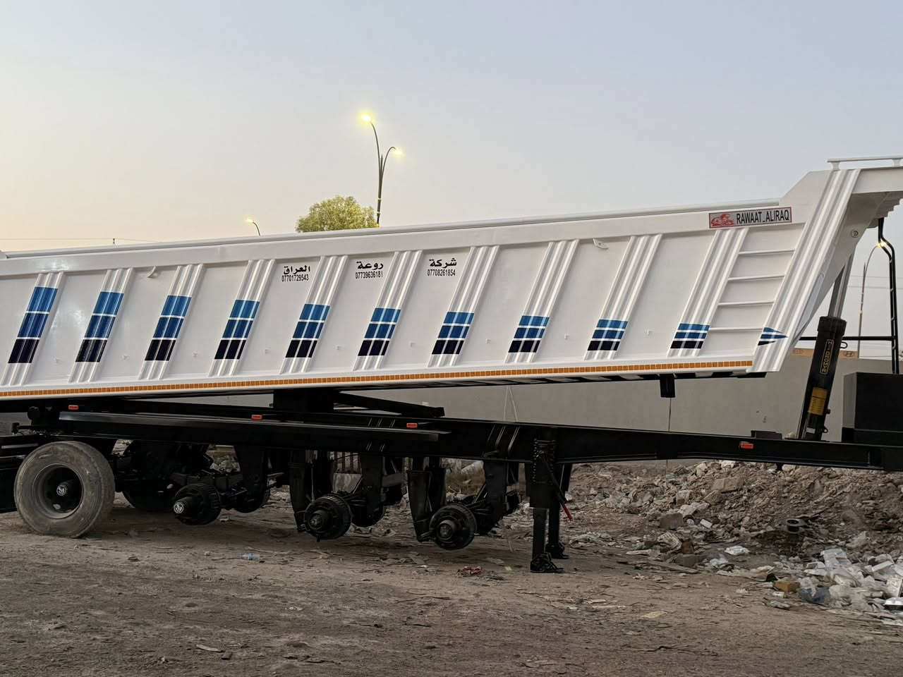 شركة روعة العراق عمّل كافه النسافات والبوديات موجود جاهز ارضيه 8ملم صفاح 6ملم نكير 16صيني شاصي 16كامله مكمله تستلم عل شغل بدون تاير السعر 190$بيها مجال تفاصيل اكثر اتصال عالرقم ***********
