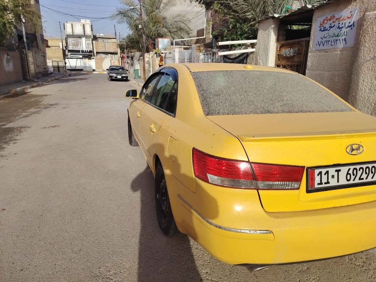 سلام عليكم 
سوناتا 2008 تكسي 
مكينه 6 سلندر 
رقم بغداد 
منضومه غاز 
مكينه كير حداديه جديد 
تخم تاير جديد 
مصفره هيئه وغرامات 
تبريد ثلج 
تحويل ثاني يوم 
سعر 87 ورقه 
مكاني بغداد الحسينية 
موبايل *********** بي واتساب
