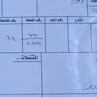 #قطعة_للبيع_💯 متر 77خارج خدمات  #سعر_مناسب_للتواصل_على_الرقم  07702278...