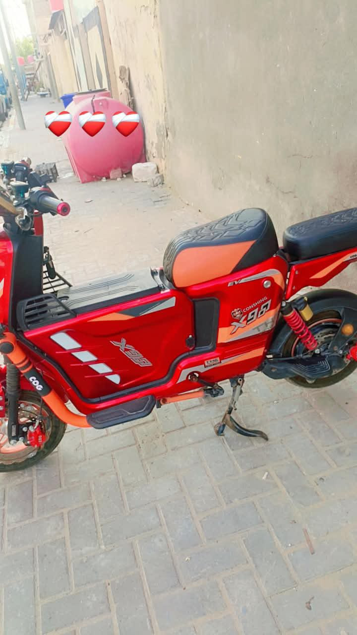 سلام عليكم   دراجه شحن x900 نضيفه وكلشي مابيه مكفوله من بطارياته وكهربائيات نضيفه زلغ مابيه سعر 500 بيه مجال رقمي***********
