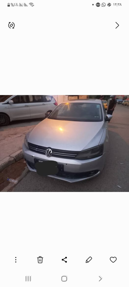 متاح جيتا 2012 محرك 2000تنفس طبيعي وارد خليجي رقم بغداد سنوية باسمي  بيهة بعض الملاحظات  وعطل بسيط وسعرهة مناسب جدا المكان بغداد ليريدهة يتصل *********** وموجود واتساب ...خابر وتدلل
