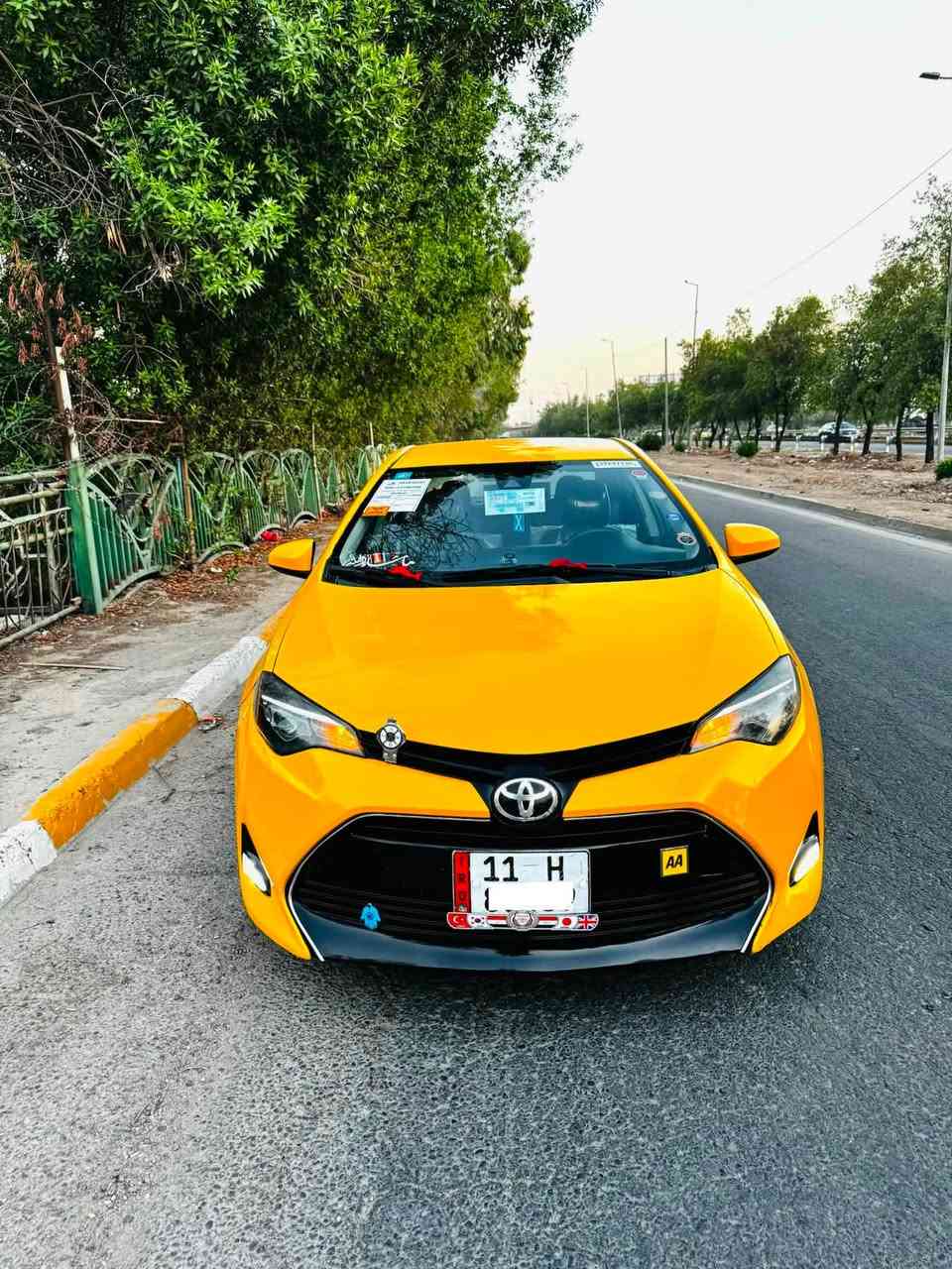 السلام عليكم
كورلا  2018 يباني اصل 
مكينه 1800
محرك كير تبريد نضافه 100%
منضومه غاز بيها ☺️
ماشيه 70 لف 
تحكم استيرن فول 
شاشه +كامره
رادر  
منضومه زنون 
تخم تاير دلوب يباني 

كهربائيات جديده صدر امامي خلفي جديد 
 سياره جاهزه من كلشي استخدام شخصي  ممشتغله تكسي ابد 
رقم بغداد دولي بسمي مصفره من كلشي تحويل مباشر

وارد أمريكي حادثها جاملغ خلفي بدون ايرباك 
السعر.115وبيها   مجال 
***********مكاني بغداد
