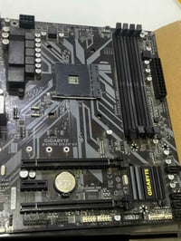 مذربورد B450 • معالج R5 5600g • فحم