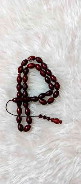 سبحه نارجين مصري اصليه ثلث 33حبه 
السعر15الف 
توصيل جميع المحافظات 3الف
***********
