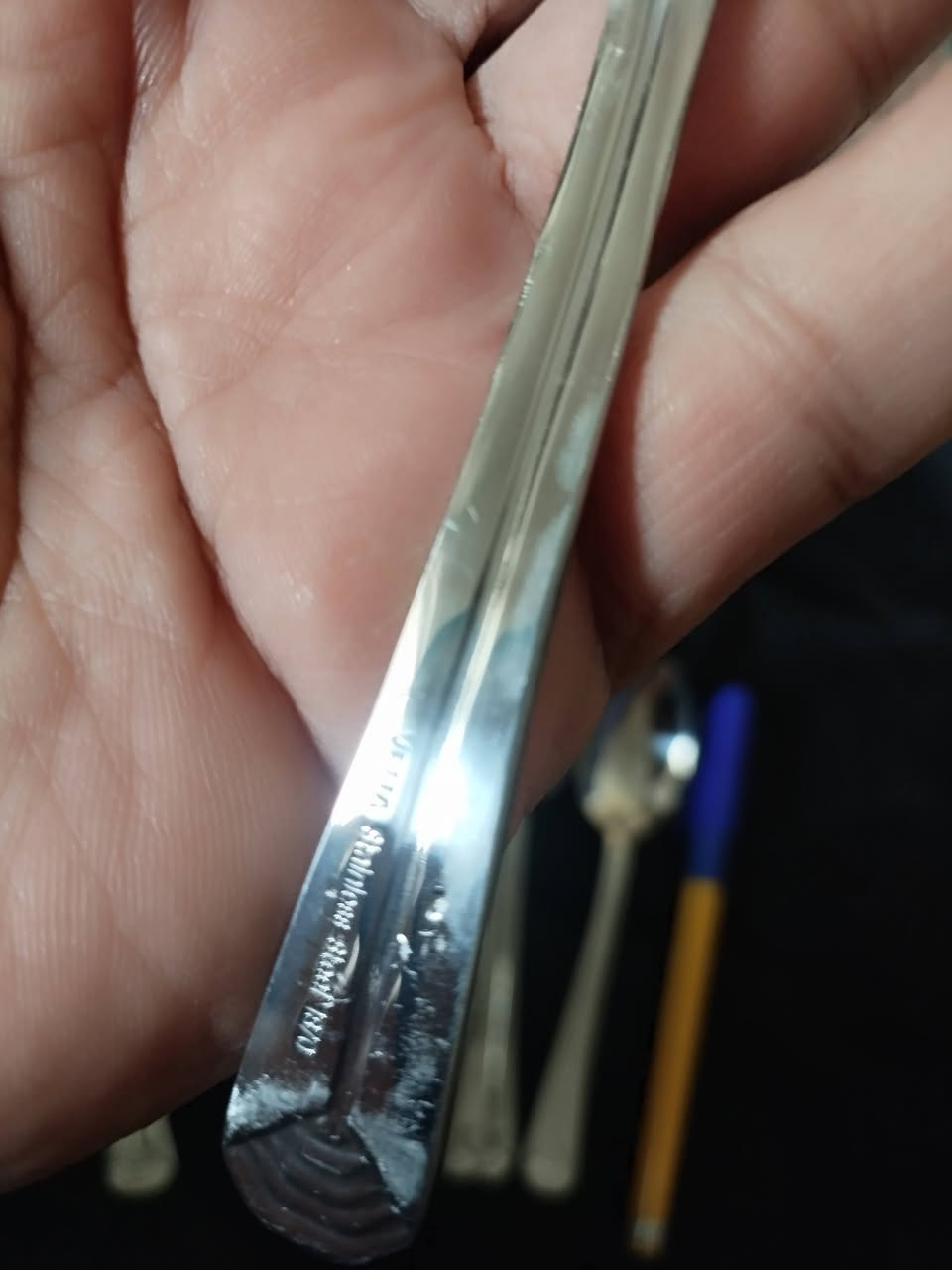 ملاعق كوب الوزن الثقيل يعني وسط ازغر من ملاعق الطعام عددهن 10الوزن الثقيل على اول تم 2500


**إذا كنت صاحب هذا الإعلان وتريد حذفه لأي سبب، رجاءا أرسل رسالة إلى الدعم الفني**