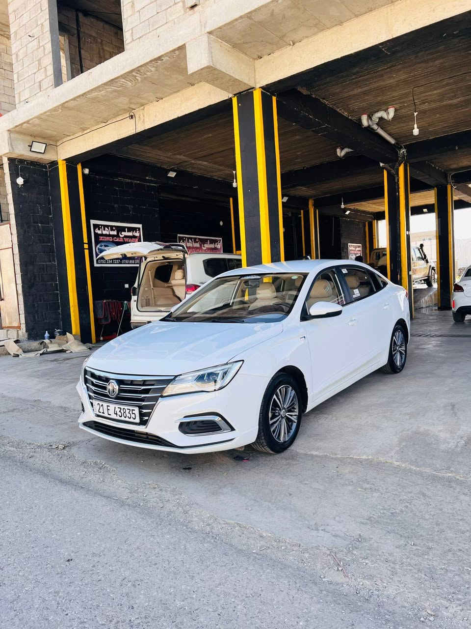 ئێم جی 5  - 2024کۆمفۆرت 
ضمانن شرکە ٦ ساڵ
مەکینە 
کوشن و گاعی لۆکی تێگیراوە
2 بە سمە  ، شاشە ئایپاد ، بلوتوث ، سوکان فۆلیۆسفر سفرە تەنها (57000) کم ڕۆشتووە 
 تحدید سرعە ، ویل کرۆم چوارتایەی تازە 

   قفڵ مەرکەزی ،  کامێرە
 هیچ هیچی پێوە نییە سپی بەفری وەک سفروایە لۆک لۆکە 
سعر 107$ مەجال 
ژمارەی خاوەنەکەی 
***********
*********** السليمانية, العراق
