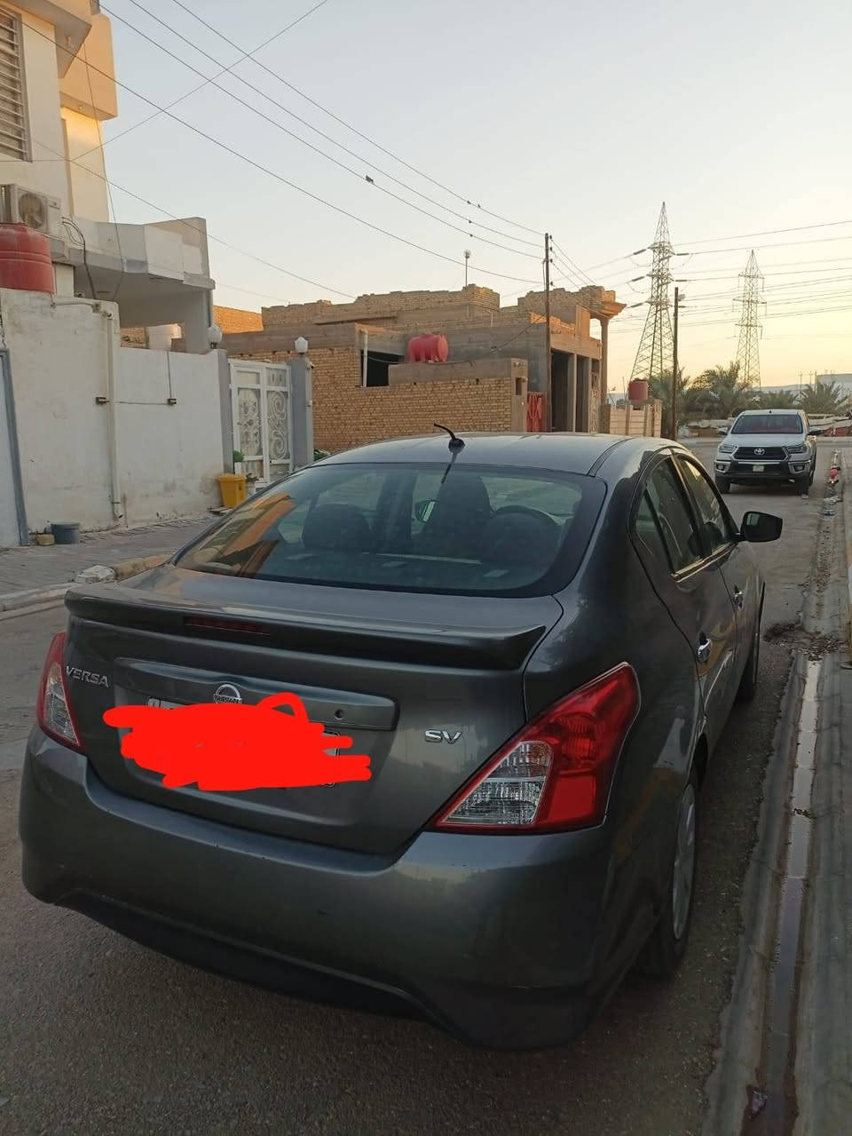 نيسان فيرسا 2018 امريكي جاملغ وبنيد حرة ب اسمي سعر 90$ 
جاهزة للاخير مكينة كير تبريد حدادية كفالة السيارة من اجيت من امريكا لسة عندي ايد وحدة واستخدام شخصي 78017013590. 
مكان سماوة


**إذا كنت صاحب هذا الإعلان وتريد حذفه لأي سبب، رجاءا أرسل رسالة إلى الدعم الفني**