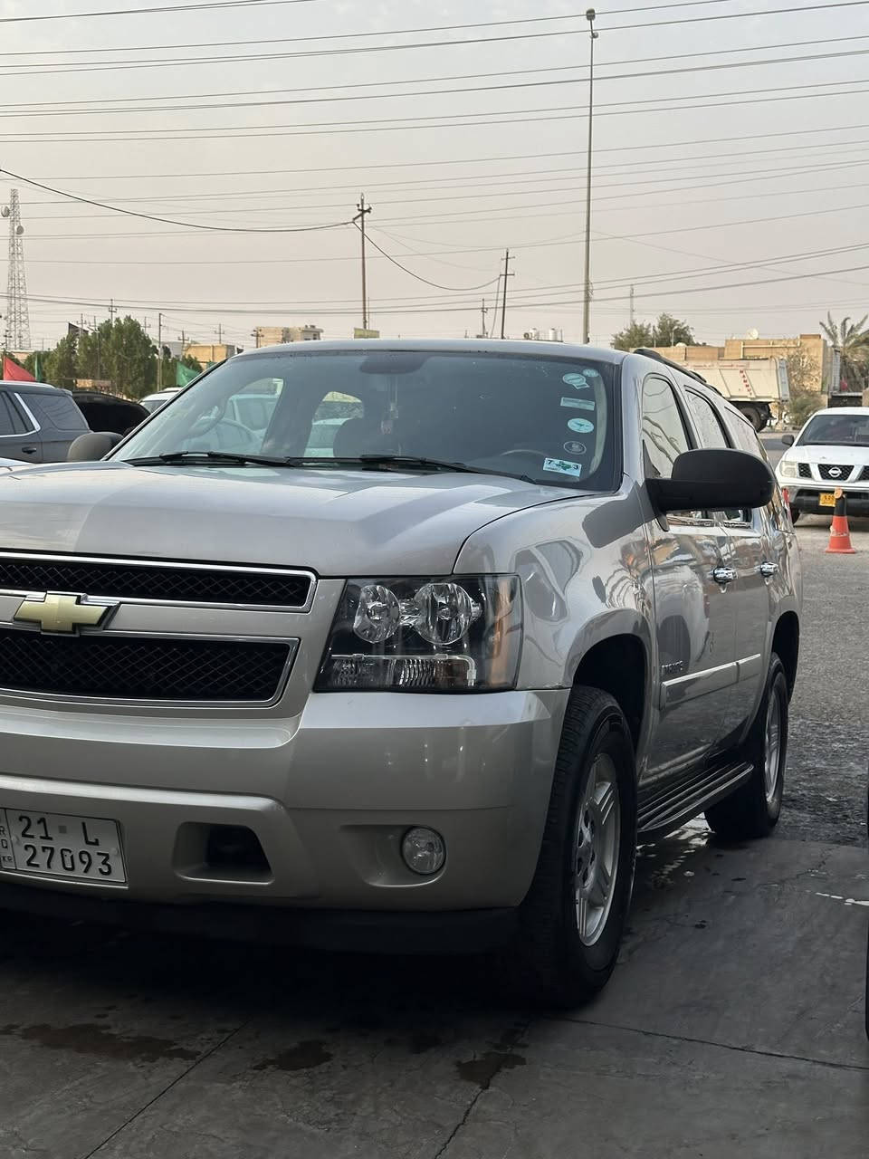 سلام عليكم تاهو للبيع مديل 2007 وارد امريكي فئةLT مصبوغه حزام بدون ضربه  السياره مال بيت وما متعوبه ونضيفه كلش السعر 180 وبيها مجال للشراي مكانه البصرة كرمة علي الناحية رقم ***********
