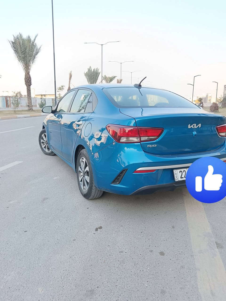 ريو 2022 بصمه ولايت زنون
ماشيه 48
رادار و توقف ذاتي و صندوق ذكي
تحكمات و شاشه وسائط
نظيفه وجاهزه..
حادث امريكا دعاميه اماميه
هنا بالعراق صبغ بين البابين الجانبيه
مكاني  بغداد..
   ***********
السعر/ 125
صوره الحادث ورقم الشاصي مرفق
