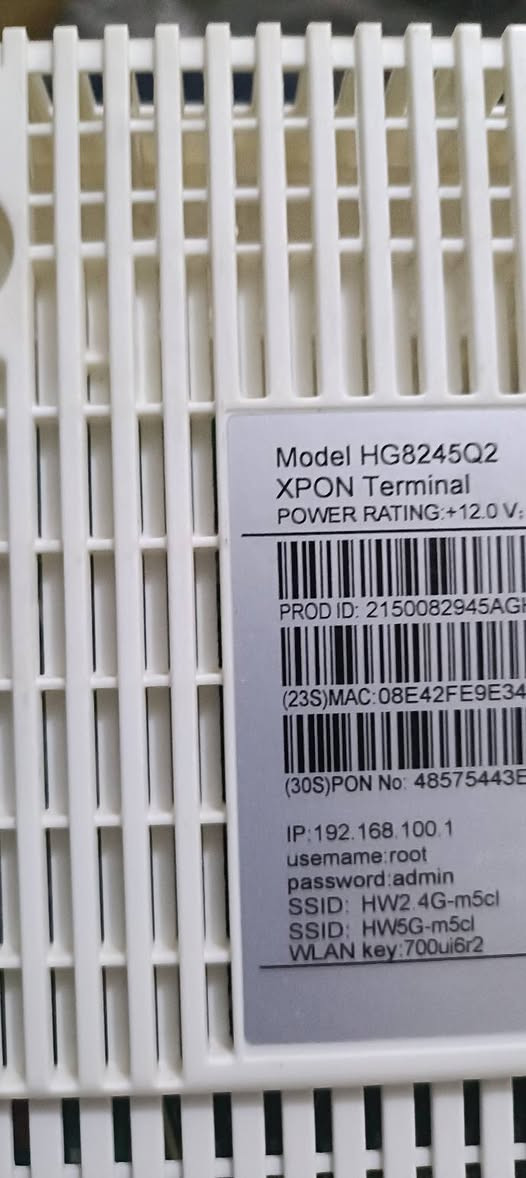 راوترات ضوئي مستخدم نظيف جدا


**إذا كنت صاحب هذا الإعلان وتريد حذفه لأي سبب، رجاءا أرسل رسالة إلى الدعم الفني**