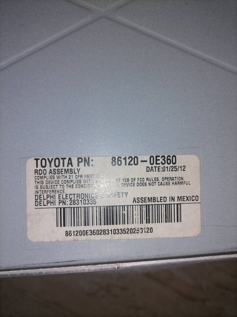 مسجل هایلندر مودیل ۲۰۱۲ اصلی شركه عل بلاد للبیع ۰۷٥۰٤۱٥٥۳٦۰
