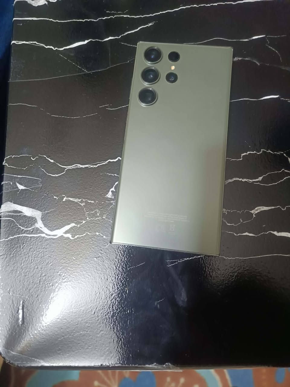 S23 الترا للبيع (فقط) شرق اوسط ذاكرة ٢٥٦ دبل شريحة جهاز مامفتوح ولا بي اي ضرر ولا مبدل بي شي السعر ٧٥٠ وبي مجال المكان كربلاء .
