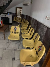 كراسي عدد 50 استعمال شهر واحد فقط سعرالكرسي 9الف اتصل ‏‪0773 232 1519‬...