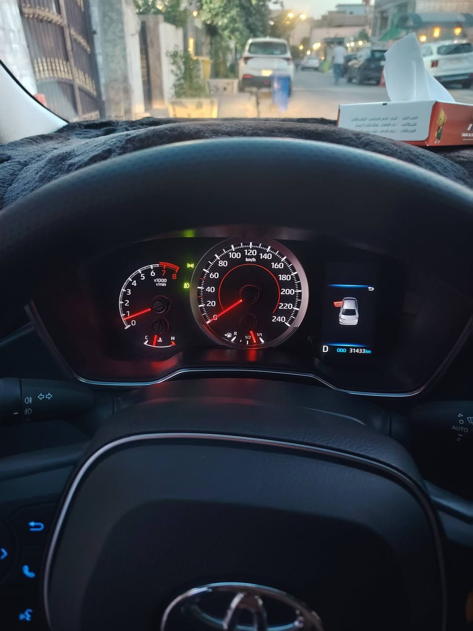 سلام عليكم كورلا موديل 2023
بانزين ياباني اصلي محرك 1800
سياره كفال عامة ماشية 31 
فول عد البصمة سياره وضع شركه 
فتحت سقف مرايات  اوتو دم
تبريد مناخ منفصل رقم بغداد بسمي مكان السياره بغداد قرب مستشف اليرموك سعر ١٧٠  وبيه مجال  ***********
