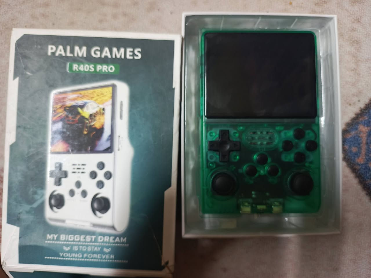 جهاز العاب جدا قوي يشغل العاب pap ووياه رام سانديسك ٢٥٦ بس رام سعره ٥٠ الف 
المهم الجهاز يحتجا تنزيل العاب شغال كلشي مابي 
اول تم ٢٥


**إذا كنت صاحب هذا الإعلان وتريد حذفه لأي سبب، رجاءا أرسل رسالة إلى الدعم الفني**