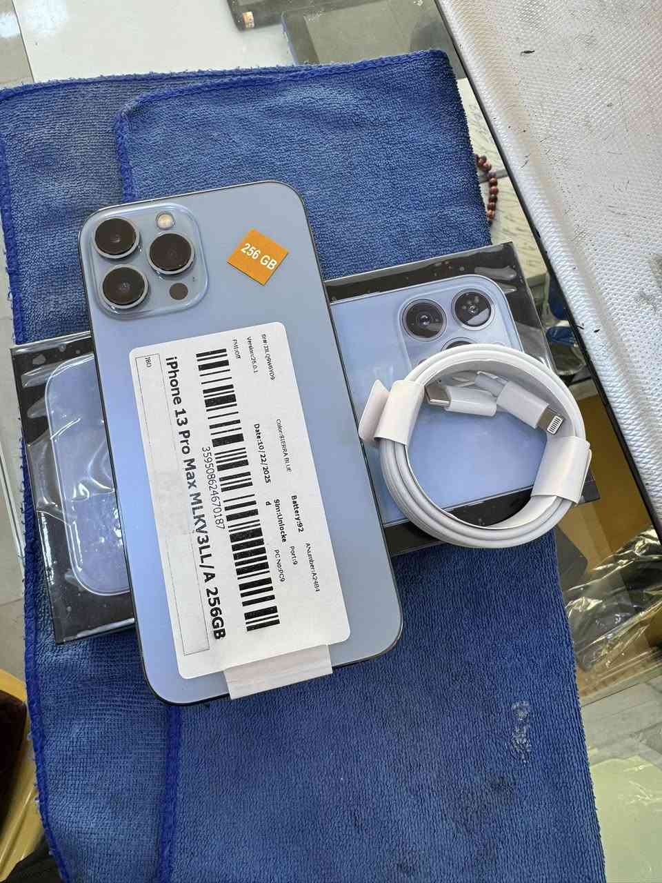 📱اقوه سعر بالعماره 13 برو ماكس ذاكره 256 نضافة 100 وكل الوان فقط ب 695 الف بس
🔋بطارية 94
📌نموذج M الاصلي
✅ نضافة عالية جداً 💯 
🗒ضمان شرط الفحص
💰السعر بلاش بس 695 الف 
👝متوفر #جملة_ومفرد 
🌎وجميع الاوان متوفره 

واتساب او الاتصال 
***********
📍حي الحسين شارع مسقفات صلاة الجمعة
