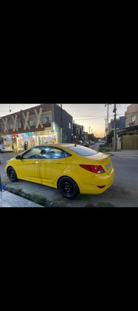 اكسنت مضلع 2013 رقم بغداد (بدون كابون) ضرر مبدل باب وجاملغ بدون دواخل ...