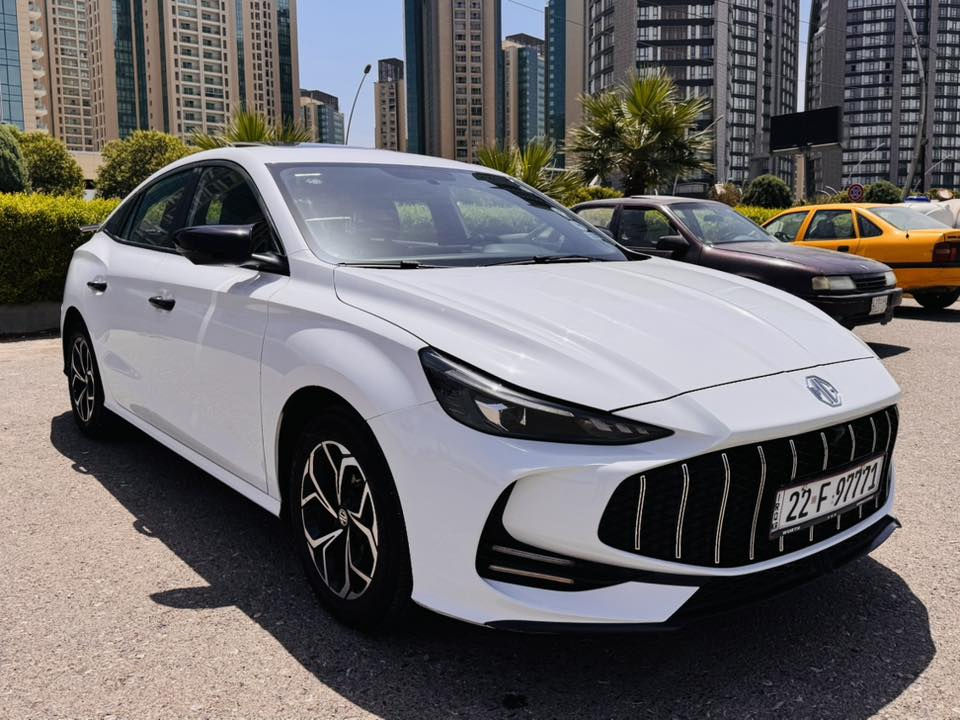 ئێم جی  MG GT 2025 Sport.كامل جوانكارى
تەنها.25.هەزار رۆشتووە. سعر.116$🔥🔥
فول مواصفات.بەصمة.سلاید.برێك کارەبایی.
شاشەو كاميرا.ئاوێنە شەفت. کوشین جلد.
لايت زينۆن.شاشە بیلادی ئەکتیڤ.بی.مكان : أربيل.   
  ☎️. موبایل .***********
