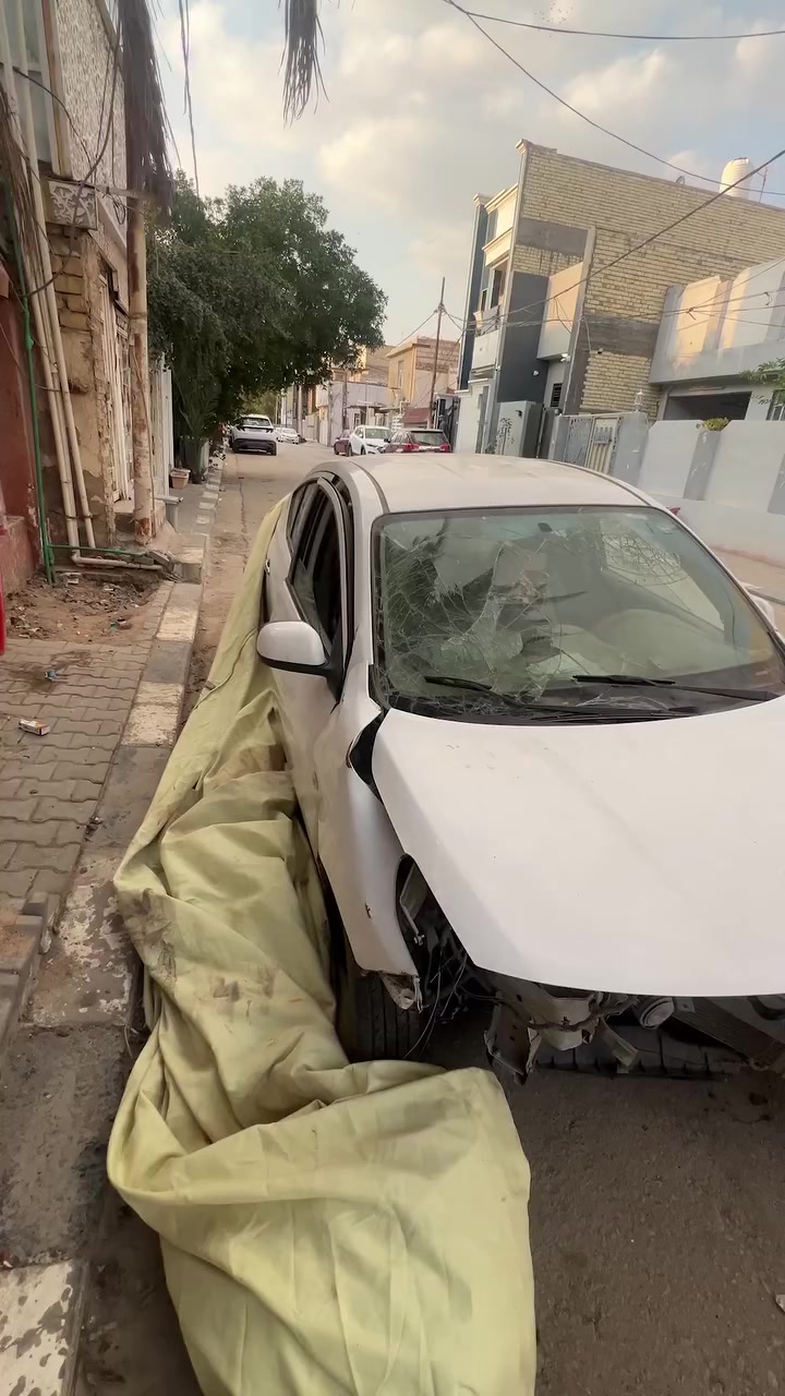 السلام عليكم نيسان صني مضروبه للبيع  مكان النجف 📍
***********
