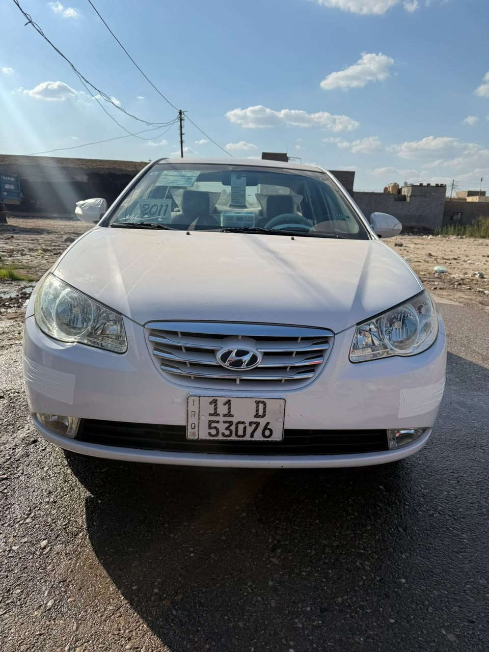 السلام عليكم 
النترا 2011 شركه العامه للبيع بيهه فقط جاملق امامي بدون دواخل مكينه 1600 للاستفسار ***********
