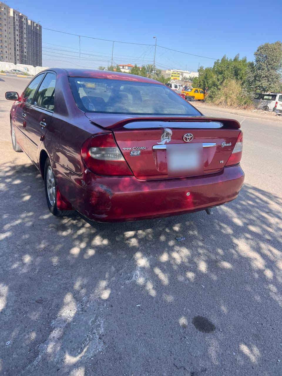 السلام وعليكم
كامري خليجي  موديل 2004

مكفوله عدا جاملغ امامي مصبوغ 

كير محرك مكفول  محرك ٦سلندر

 

تبريد شغال 

رقم بغداد

مكان السياره بغداد حي الاعلام 

السعر 90 وبيه مجال للطيبين 

الرقم :***********
